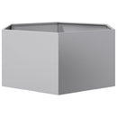 plantekasse 104x90x45 cm sekskantet galvaniseret stål