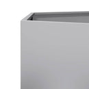 plantekasse 104x90x45 cm sekskantet galvaniseret stål
