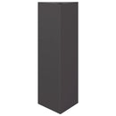 plantekrukke 30x26x75 cm trekantet stål sort