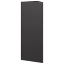 plantekrukker 2 stk. 30x26x75 cm trekantet stål sort