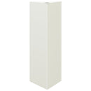 plantekrukker 2 stk. 30x26x75 cm trekantet stål hvid