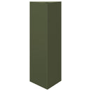 plantekrukke 30x26x75 cm trekantet stål olivengrøn