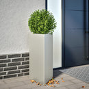 plantekrukke 40x34,5x75 cm trekantet rustfrit stål