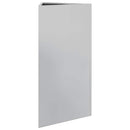 plantekasse 40x34,5x75 cm trekantet galvaniseret stål