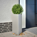 plantekasse 40x34,5x75 cm trekantet galvaniseret stål