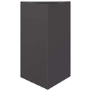 plantekrukke 50x43x75 cm trekantet stål sort