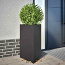 plantekrukke 50x43x75 cm trekantet stål sort