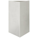 plantekrukke 50x43x75 cm trekantet rustfrit stål