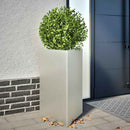 plantekrukke 50x43x75 cm trekantet rustfrit stål
