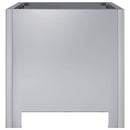plantekrukker 2 stk. 30x30x30 cm galvaniseret stål