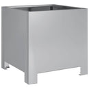plantekrukker 2 stk. 30x30x30 cm galvaniseret stål