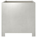haveplantekasse 40x40x40 cm rustfrit stål