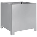 plantekrukker 2 stk. 40x40x40 cm galvaniseret stål