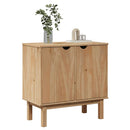 entréskab OTTA 75x40x45 cm massivt fyrretræ