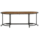 sofabord 811x55x40 cm massivt genbrugstræ