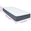boxmadras 200x70x20 cm medium blød stof