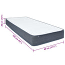 boxmadras 160x80x20 cm medium blød stof