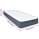 boxmadras 90x190x20 cm medium blød stof