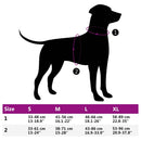 hundesele med refleksstriber str. M justerbar sort