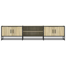 tv-bord 180x35x41 cm konstrueret træ sonoma-eg