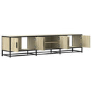 tv-bord 180x35x41 cm konstrueret træ sonoma-eg