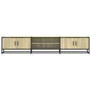 tv-bord 210x35x41 cm konstrueret træ sonoma-eg