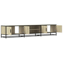 tv-bord 210x35x41 cm konstrueret træ sonoma-eg