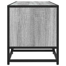 tv-bord 210x35x41 cm konstrueret træ grå sonoma-eg