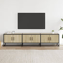 tv-bord 180x35x41 cm konstrueret træ sonoma-eg