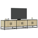 tv-bord 180x35x41 cm konstrueret træ sonoma-eg