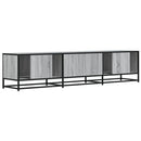 tv-bord 180x35x41 cm konstrueret træ grå sonoma-eg