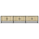 tv-bord 210x35x41 cm konstrueret træ sonoma-eg