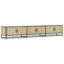 tv-bord 240x35x41 cm konstrueret træ sonoma-eg