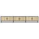 tv-bord 240x35x41 cm konstrueret træ sonoma-eg