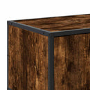tv-bord 240x35x41 cm konstrueret træ røget egetræsfarve
