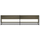 tv-bord 180,5x40x46 cm konstrueret træ sonoma-eg