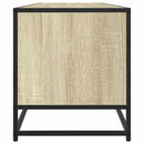 tv-bord 180,5x40x46 cm konstrueret træ sonoma-eg