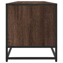 tv-bord 180,5x40x46 cm konstrueret træ brun egetræsfarve