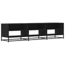 tv-bord 180x40x46 cm konstrueret træ sort
