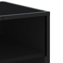 tv-bord 180x40x46 cm konstrueret træ sort