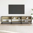 tv-bord 180x40x46 cm konstrueret træ sonoma-eg