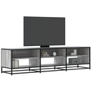 tv-bord 180x40x46 cm konstrueret træ grå sonoma-eg