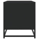 tv-bord 270x40x46 cm konstrueret træ sort