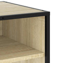 tv-bord 270x40x46 cm konstrueret træ sonoma-eg