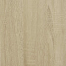 tv-bord 270x40x46 cm konstrueret træ sonoma-eg