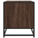 tv-bord 270x40x46 cm konstrueret træ brun egetræsfarve