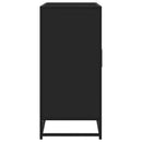 skænk 92x35x76 cm konstrueret træ sort