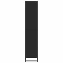 bogreol 60x35x170,5 cm konstrueret træ sort