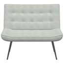 bænk 110x74x84 cm velour lysegrå