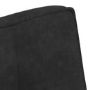 bænk 110x74x84 cm velour sort